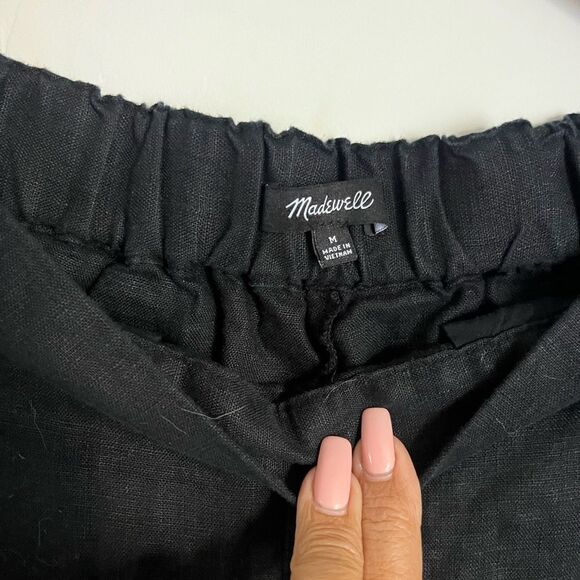 NWOT Madewell 100% Linen Pull on Shorts. - Picture 9 of 9